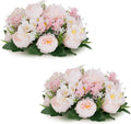 Artificial Flower Balls Wedding Peony Centerpieces Small Rose Ball Arrangement Bouquet for Party Anniversary Home Party Decor