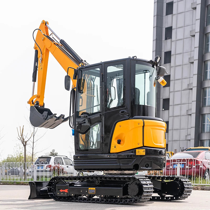 Multi Function China Mini Excavator 1 Ton Excavators Hydraulic Crawler With CE Kubota Engine