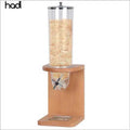Guangzhou Hadi Automatic Commercial Catering Breakfast Cereal Dispenser Wood Tabletop Acrylic Bulk Food Equipment Low MOQ Hotels