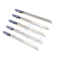 LISCA 5Pcs/lot 60mm-82mm HCS T101B Jig Saw Blades for for Resin Hard and Soft Wood Laminated Board Etc.