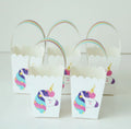 Wholesale Wave-edged Bag unicorn Snack Bags Gift Paper Bag
