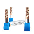 Jinchuan 45 Degree Helix Angle 4-Flute Tungsten Steel Tin Coated Solid Carbide End Mill CNC Milling Cutter Bits OEM ODM