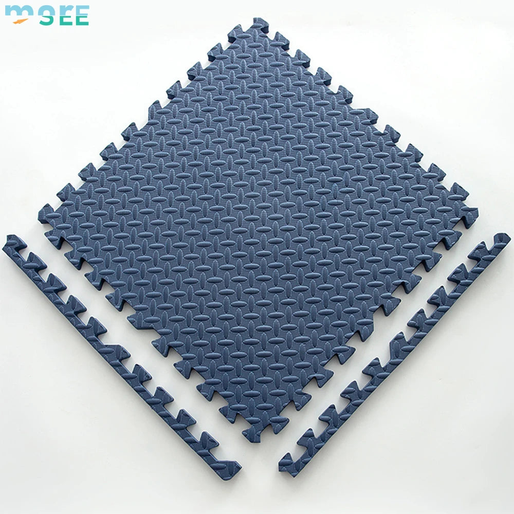 SeeMore Selection Customization EVA Interlocking Foam Floor Tiles Puzzle Exercise Mat for Exercise Home Gym Flooring