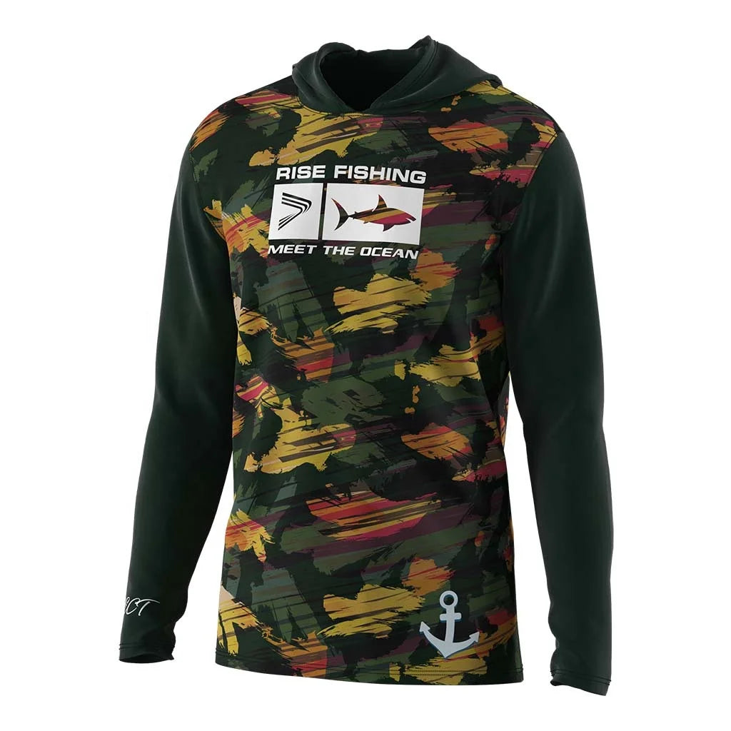 Hot Sale Eco-Friendly OEM Sun protection Quick Dry 2025 Latest Outdoor Apparel Carp Clothing Fishing Shirt