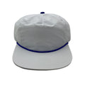 Custom 5 Panel Hip Hop Snapback Hat Blank Rope Quick Drying Sun Rain Protection Baseball Cap