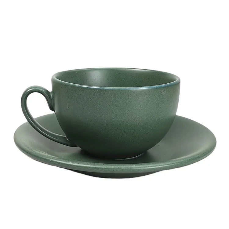 2021 Custom logo Handmade Small Modern Ceramic Coffe Cup Manufacture
