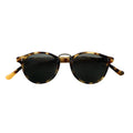 Handmade Retro Round Sunglasses for Men Lightweight Polarized Acetate Mirror Yellow Pink & Gray Frames Tac Lenses