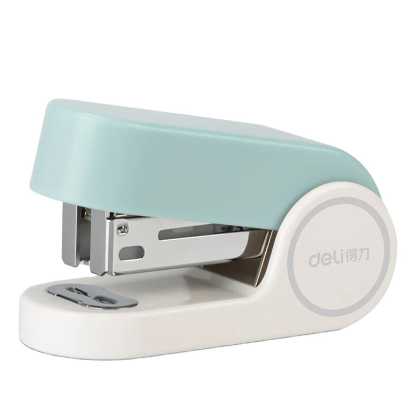 TA201 Blue Effortless Office Manual Stapler Portable Metal Stapler for School Students 144pcs Per Carton Set