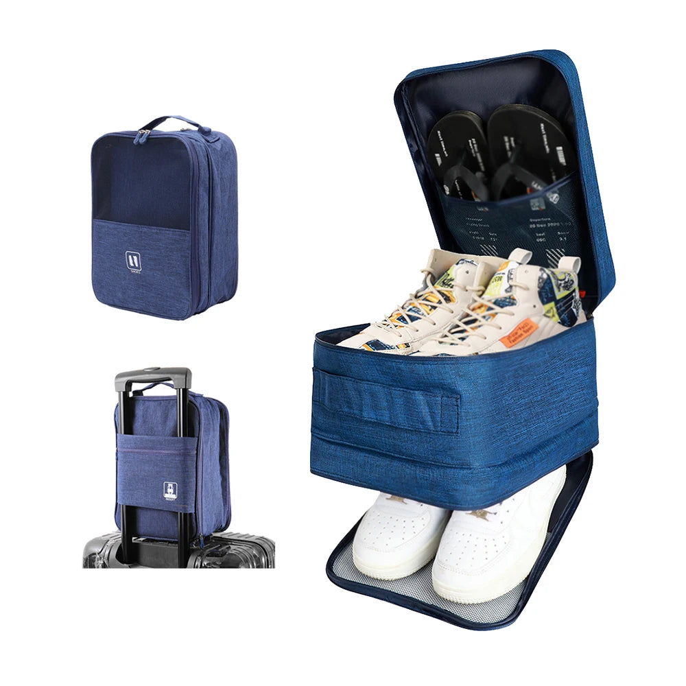 Portable Custom LOGO Storage Dust Travel Shoes and Bags Set for Women