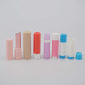 Cosmetic Lip Balm Deodorant Tube Custom Made logo Lip Balm Tube