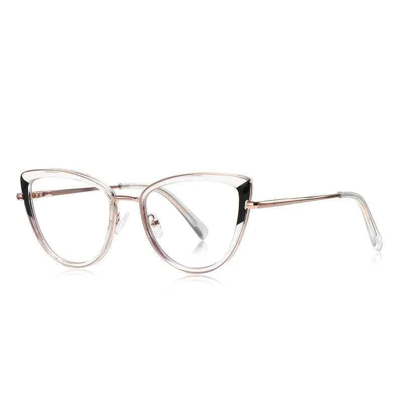 3127  Anti Reflection TR90 Glasses Women Newest Cat Eyes Optics Anti Blue Light Glasses Eyeglasses Frames 2026