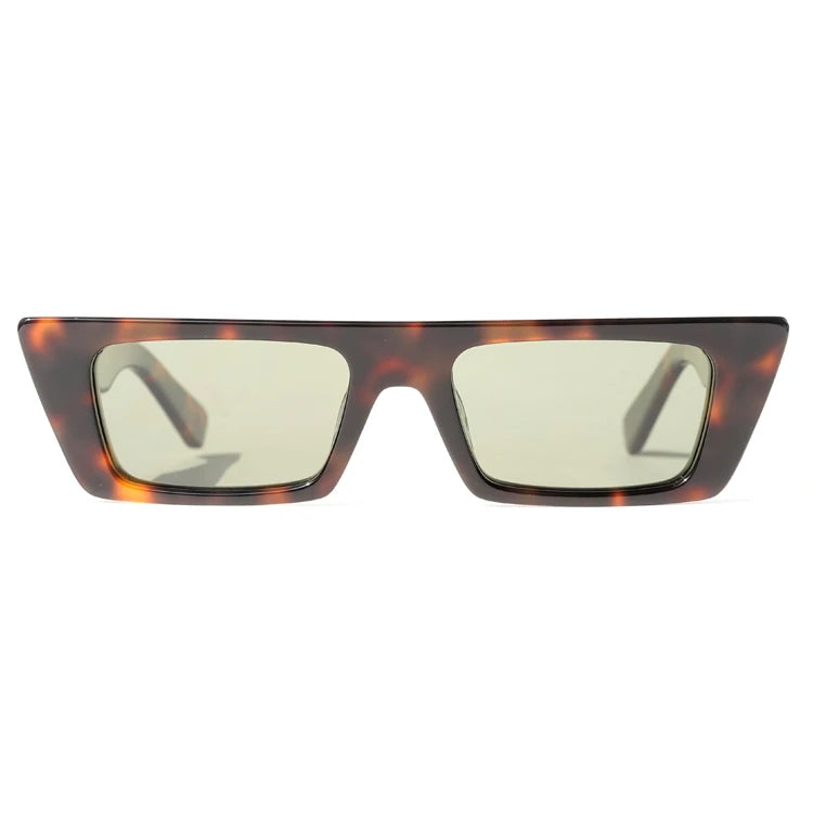 Finione Vintage Luxury square Frame Sunglasses Fashion Lunettes De Moto square Sunglasses Women Cat Eye Sun Glasses