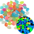 Luminous Resin Stones Glowing Rock Fluorescent Paving Pebbles Garden Landscape Decorations Aquarium Fishbowl Decor MegaBDM