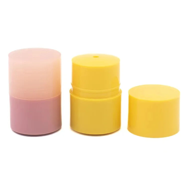Factory Custom 15g Rotate Lip Gloss Lip Mask Lip Balm Bottle Plastic Blush Stick Solid Balm Deodorant Tube Makeup Container
