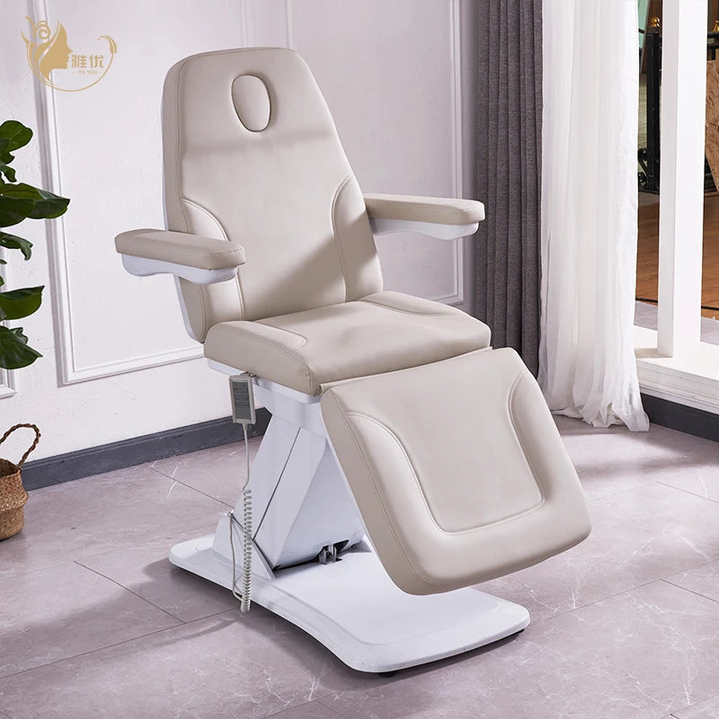Electric Beauty Spa Bed for Massage Facial Lash Work Adjustable Salon Furniture