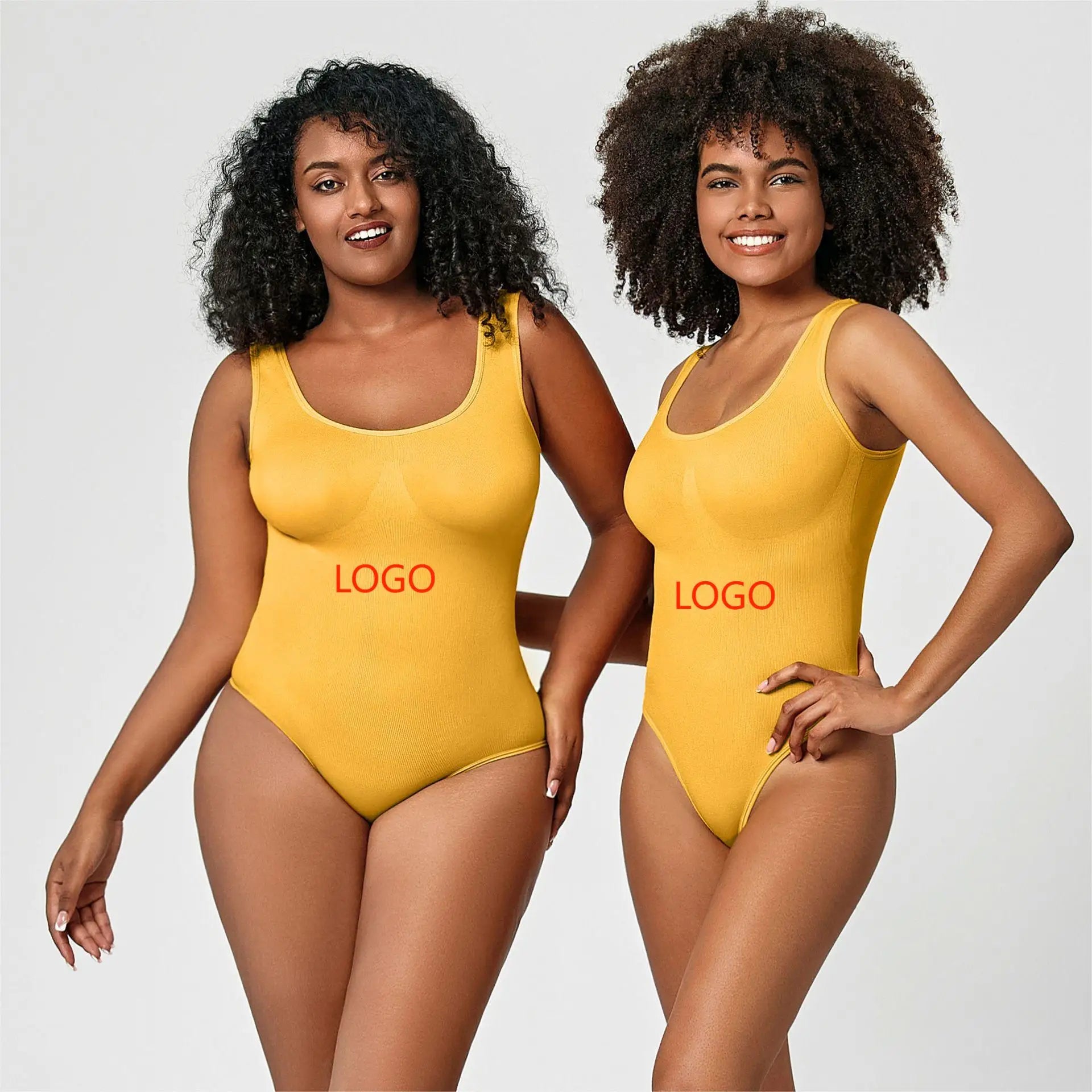 Hot Selling Custom logo Seamless Ribbed Yoga Sets Gym Fitness Wear Seamless Shapewear Bodysuit Women Yoga Set