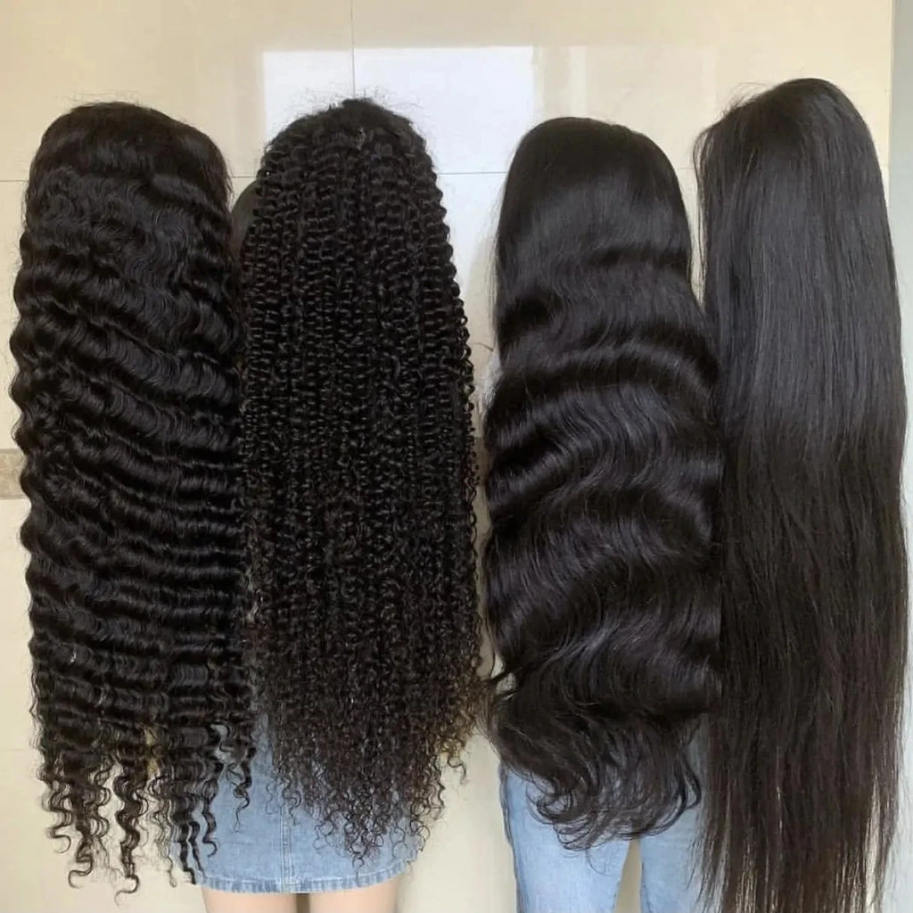 Super Double Drawn Raw Vietnamese Human Hair Virgin Vietnamese Human Hair HD Lace Front Wigs Brazilian Hair HD 13x4 13x6 Lace