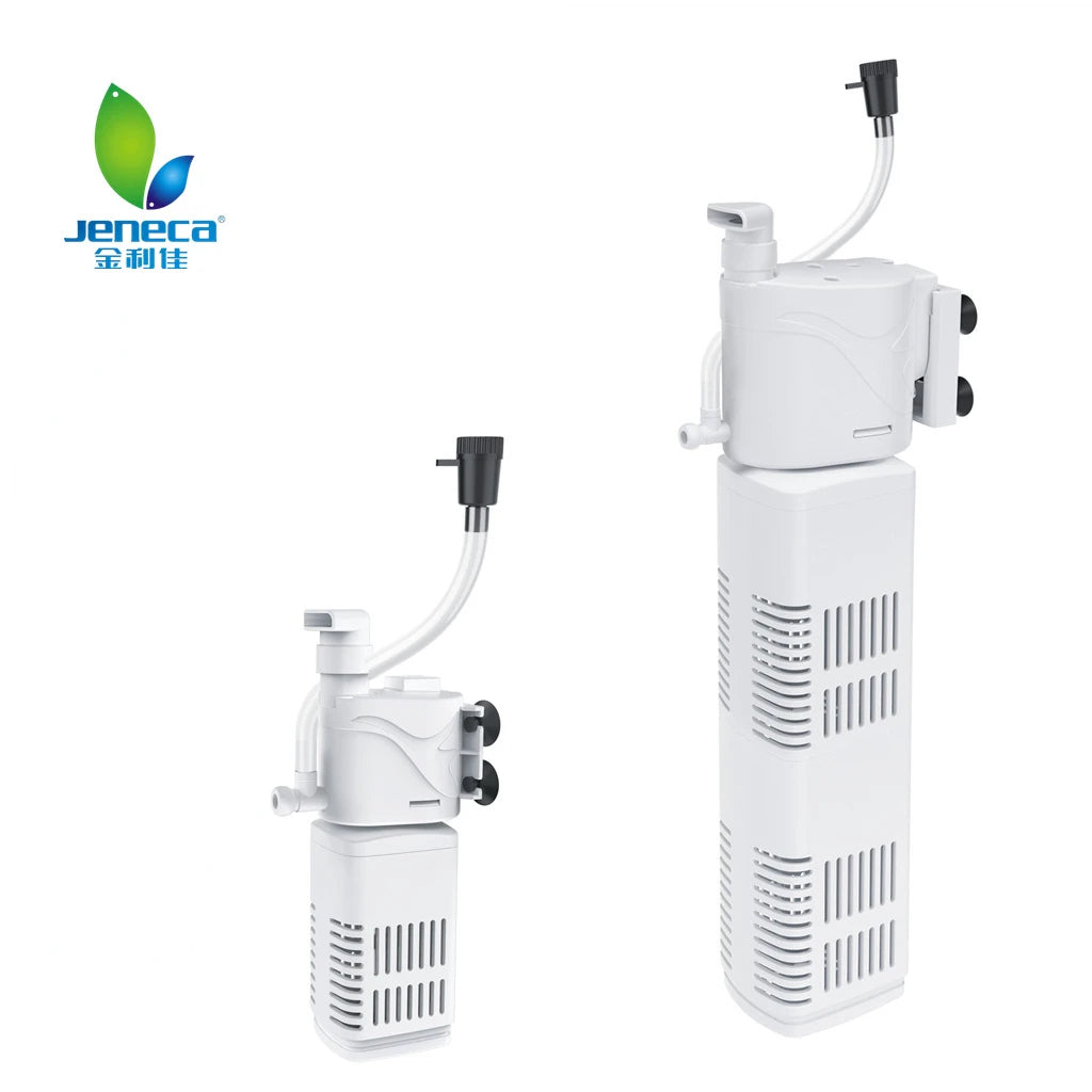 Silent 3-in-1 Water Purifier Internal Submersible Pump Top Filter Aquarium; Plastic Internal Oxygen Pump Submersible Aquarium