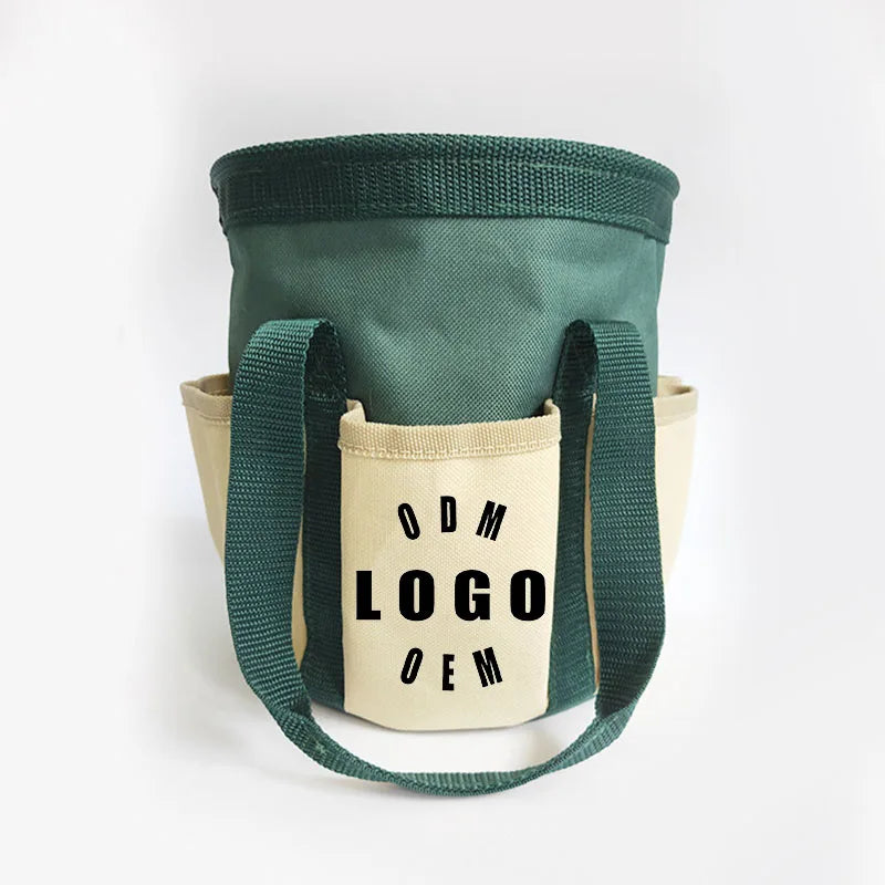 Portable New Type Tool BagBucket Multi Pocket Garden Small Kit Accessories Light Waterproof Tool Bucket Garden Tools