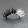 Fluffy Colored Eyelashes Wholesale Faux Mink Eyelash Vegan False Lashes With Private Label Lash Box
