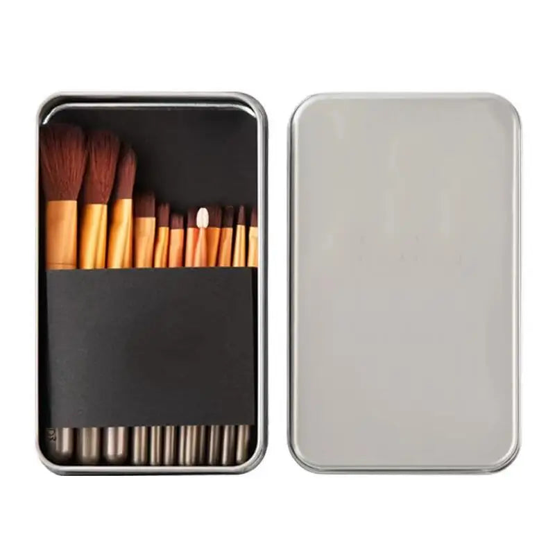 150x90x30mm Rectangular Metal Tin Box With Lid for Cosmetic Brushesmake up Brushes Giftstools