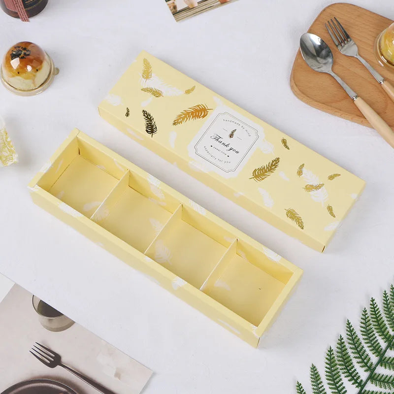 Wedding Celebration Snack Moon Cake Macaroon Fine Packing Box Food Packaging Box