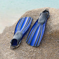 Diving Fins Powerful Efficient Open Heel Scuba Diving Fins Flippers for Snorkeling and Freediving with Adjustable Buckles