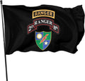 Promotional Product Customization 3*5ft 100% Polyester with Bright Colors 2nd Battalion 75th Range Regional Flag