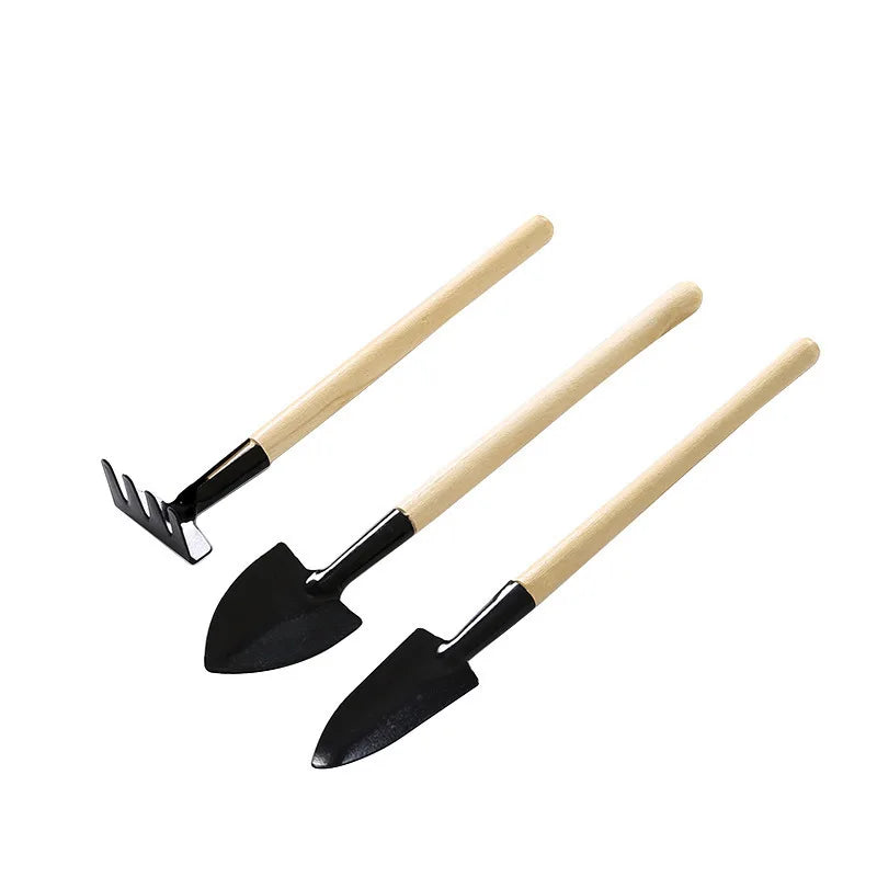 Wholesale Price Garden Handle Tools Set Metal Mini Garden Shovels Portable Shovels