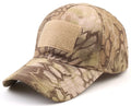 Outdoor Hiking Hunting Jungle New Patch Black Men Camouflage Baseball Headgear Custom Tactical Name Tag Hat