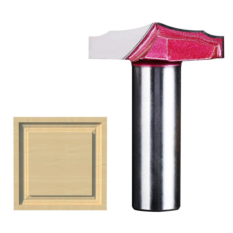 HUHAO Cabinet Miter Router Bit Bowl Groove Woodworking Molding Panel Ogee Milling Cutter Tools for Wood Classic Plunge Bit