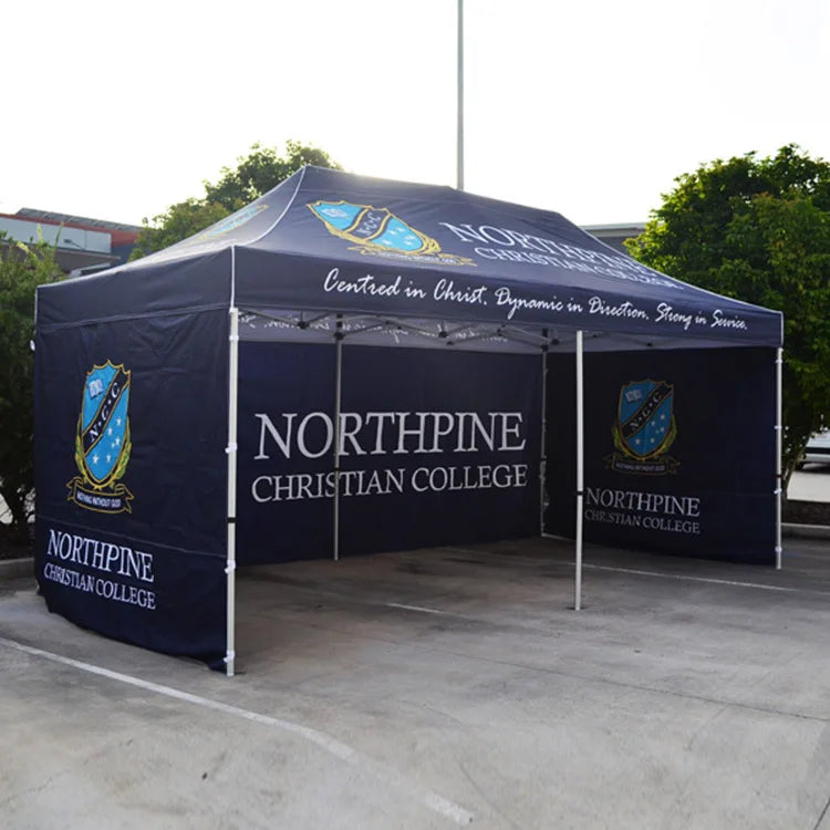 Sunshine Custom Sidewalls Outdoor Steel Frame Trade Show Event Tent Pop up 10x20 ft 6x3m Gazebo Canopy Tent with logo