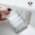 Manufacturer Melee 0.7mm to 2.9mm round Loose Moissanite Gemstone for Jewelry Making