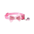 Manufacturer Wholesale Multi-colors Design Adjustable Bell Bow Dog Cat Collar