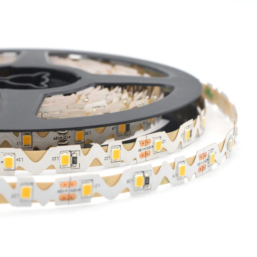 Flex S Shape Smd 2835 Rgb Ultra-thin Zig Zag Bendable 120 240 60LEDS 6mm 8mm DC 12V 24V Luces Led Strip Light Strings MegaBDM