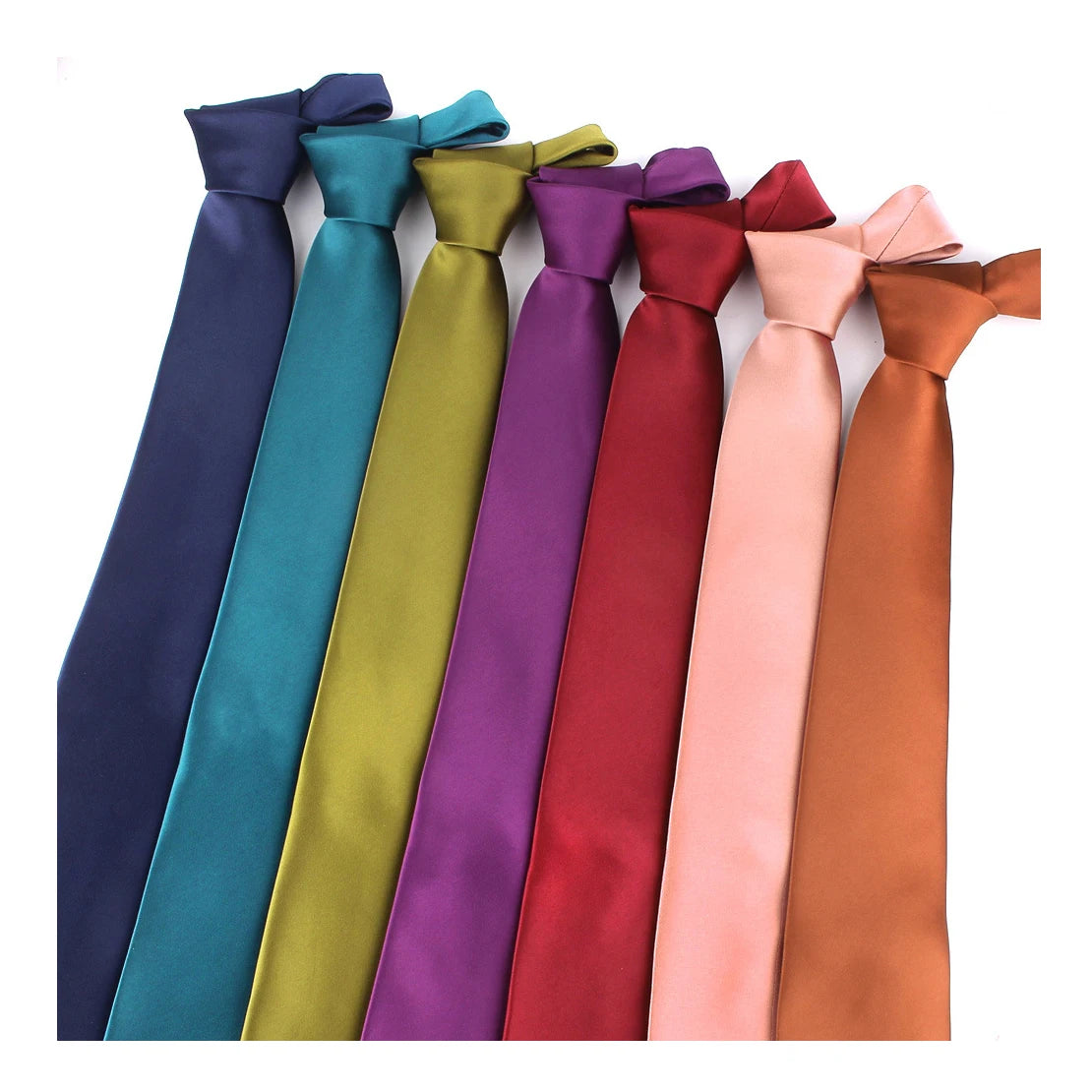 Customizable Solid Plain Black Polyester Tie for Men for Business or Company Private Label