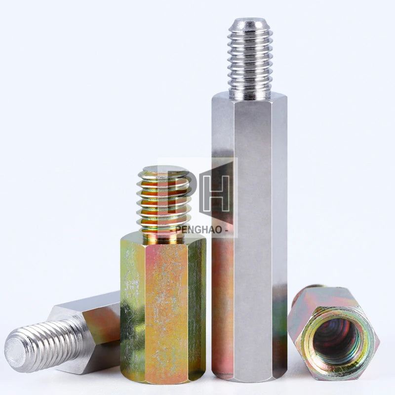 M2 M2.5 M3 M4M5 M6 M8 Nickel Plated Zinc Plate Carbon Steel Male Female Hex Standoff Pillar PCB Motherboard Mount Hexagon Spacer