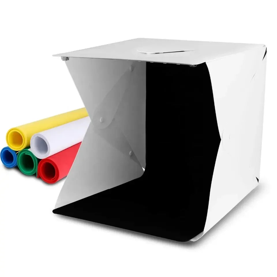 Portable Foldable Studio Led Light Box Usb Supply Light Photography Led Lightbox Mini Portable Photo Studio Box