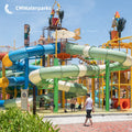 CMWaterparks Custom Designed Water Fiberglass Slides for Memorable Resort Water Park Equipment Experiences