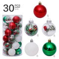 Christmas Pet Clear Christmas Plastic Ball 6cm 30pcs Wholesale Transparent DIY Ornament Christmas Tree