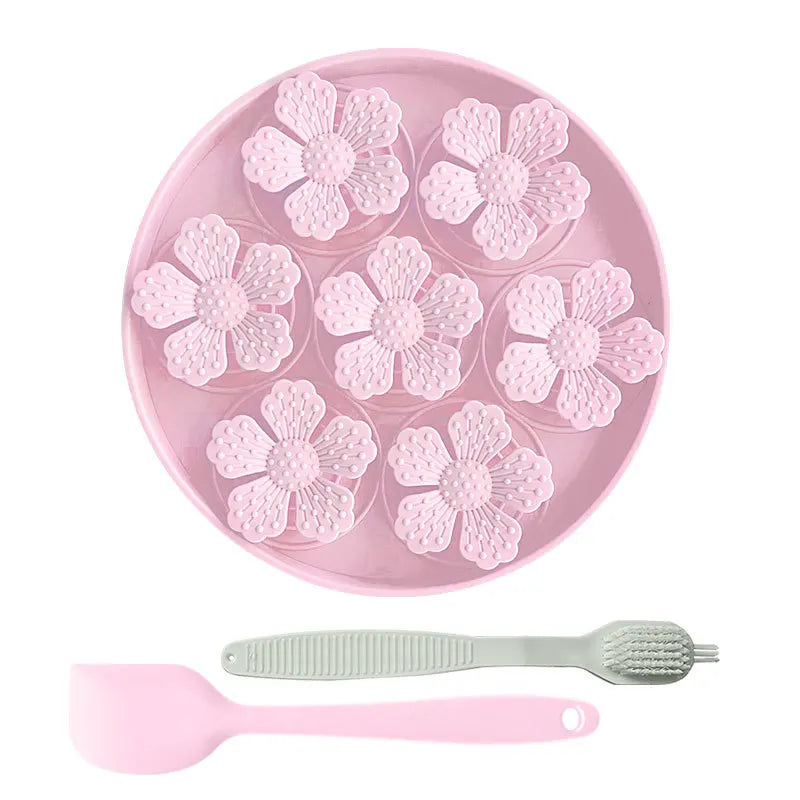 Wholesale Cat Dog Food Utensils Slow Food Mat Silicone Stainless Steel Waterproof IPX5 BPA Free Solid Dinner Plate Bowl Smell