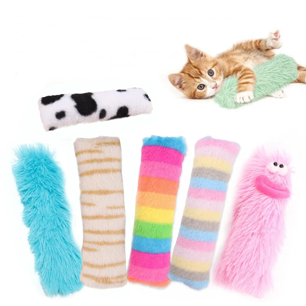 New Plush New Pet Toy Cat Chew Interactive Toy Pillow Catnip Cat Toys