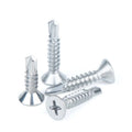 For DIN7504 Carbon Steel Zinc Plated Cross Hex Head Self Tapping Screw CLASS 4 Fine Thread