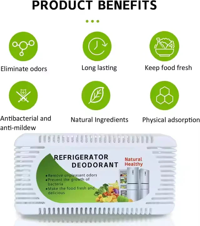 Hot Refrigerator Deodorant (1 Pack)- Refrigerator and Freezer Deodorant Refrigerator Deodorant Deodorant Freshener