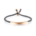 Ins Hot Sale Titanium Steel Bending Sheet Bracelet Braided Woven Hand Rope Gold Plated Adjustable Bracelet Bangle