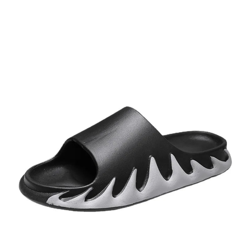 Promotional Men's EVA for Slippers and Sandals Home Wear with Thick Sponge Sole Light Weight and Breathable Fashion Trend