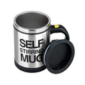 Wholesale Portable Custom logo Automatic Mixing Cup Stainless Steel Tumbler Self Stirring Coffee Mug