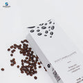 Custom Printed Stand up Flat Bottom Pouches Plastic Side Gusset Bags Sealed Tea Moisture Proof Coffee Bean Package