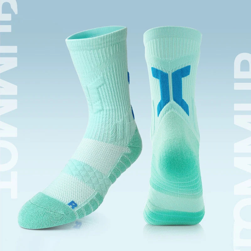 Jingwen OEM Calcetines Deportivos Breathable High Quality Sports Socks