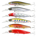 10g/14g Middle Water Current Slowly and Casts a Long Distance Fishing Minnow Black Minnow Lure